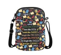 FUNYSO Bolsa cruzada clásica inspirada en la película de los años 80, regalo para amantes del teatro, fanáticos de programas de televisión musicales, Dream Like Cb Uk, 0