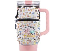 FUNYSO Bolsa para botella de agua con texto en inglés "I Only Had One Drink in 11 Different Countries, I Only Had Wb Pouch UK, Bolsa para botella de agua