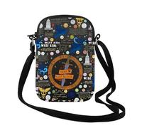 FUNYSO Camp Half Blood - Bolso cruzado con diseño de gusano de biblioteca, regalo para amantes de los libros, bolsa de hombro para mujer, Camp Wise Cr UK, 0