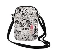 FUNYSO Dispensing Opticians Gift Optometry Gift - Gafas de regalo Drop It Like It's Hot Eye Drops bolsa cruzada para amantes del conocimiento, Drop It Cr UK, 0