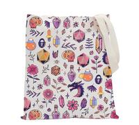 FUNYSO Dungeon Master - Bolsa de hombro Vicious Mockery D&D Player Gifts RPG Gamer Gift Dragons Dice D20 Tote Bag, Dados 20 Reino Unido, 0