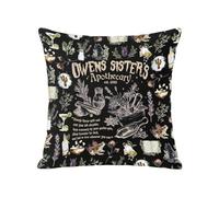 FUNYSO Funda de almohada Midnight Margaritas Gift Magic Witches Gift Sisters Sally Sisters Boticary Funda de almohada (hermana pc Reino Unido)