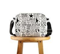 FUNYSO Hamilton - Bolso cruzado musical Broadway para amantes del teatro musical, Hami-lton Hcross Reino Unido, 0