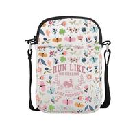 FUNYSO Jane Book Fans - Bolso bandolera para amantes de los libros de regalo, con cita literaria, "Run Like Mr Collins Just Proposed", Just Proposed Cb UK, 0