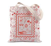 FUNYSO Miami Travel Gift Florida Miami Summer Holiday Trip Gift Summer Sea Life Beach Lover Tote Bag, Stamp Miami Reino Unido, 0