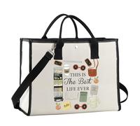 FUNYSO Pioneer Gift Pioneers JW Witnesses Best Life Tote Bag This Is The Best Life Ever - Bolsa reutilizable para comestibles, Best Life Ever Ltote Reino Unido, 0