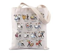 FUNYSO Regalo del Mes Nacional de la Herencia Hispana, regalo de celebración latinoamericana, historia latinoamericana, celebración, baile, bolsa, Countries Dance Reino Unido, 0