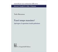 Fuori tempo massimo? «Apeirogon» e la questione israelo-palestinese (Materiali per una costituzione della terra)