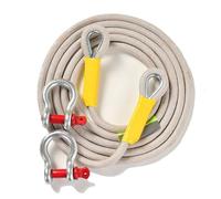 Fuoristrada Cinghia Traino Auto, Corda Da Traino Con 2 Grilli Morbidi, Borsa Di Stoccaggio, Carico 19,958.1 kg, Per Soccorso Stradale Di Camion ATV (1 pulgada × 35 pies, 9 m) (4 metros 3 toneladas)