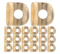 FUOYLOO 20 Arandelas para Abrazadera de sillín de Bicicleta - Arandelas de Cobre de Repuesto para Tornillo M5 - Accesorio de Junta para Abrazadera de tija de sillín de Bicicleta para Ciclismo de