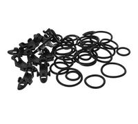 FUOYLOO 20 Juegos de Soportes para Anzuelos de Pesca Esponja, Portador Sólido y Guardián Colgante, Diseño Duradero y Práctico, Herramienta Creativa para Pesca Mar