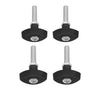 FUOYLOO 4 perillas de repuesto para ventilador: Perilla de fácil agarre y ajuste - Tornillo universal de ajuste de inclinación del ventilador - Conector de pedestal para ventiladores eléctricos y