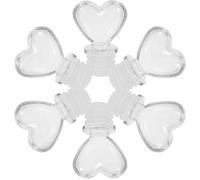 FUOYLOO 6 Tapones Decorativos para Botellas de Aroma Multifuncionales de Plástico y Goma, Ideales para Decoración del Hogar y Regalos de Cumpleaños