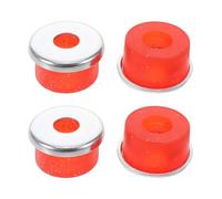 FUOYLOO 8 bujes de repuesto para ejes de monopatín longboard, bujes de PVC duro 95A, amortiguadores cilíndricos, reductores de vibración para ejes de monopatín Roller Saktes