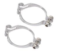 FUOYLOO Abrazadera de Cable para Bicicleta 31.8 Mm, Clip de Acero Resistente para Freno y Cambio, 2 Piezas, Accesorios de Ciclismo para Organización y Fijación de Cables en Montaña