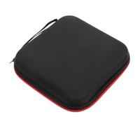 FUOYLOO Bolsa Protectora Rígida Eva para Unidad Óptica Externa Portátil, Resistente a Golpes, Cremallera y Compartimento para Cables USB, Auriculares y Accesorios Digitales, Adecuado