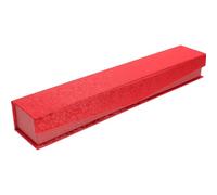 FUOYLOO Caja de Almacenamiento Diseño Estilizado para Caligrafía China y Pintura en Papel y Tela Roja para Preservar y Proteger Creaciones Artísticas