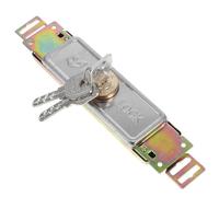 FUOYLOO Cerradura de Puerta Enrollable Cilindro de Seguridad, Antirrobo Resistente Intemperie, Fácil Instalación y Duradera para Puertas Comerciales y Tiendas