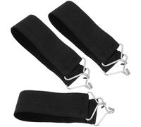 FUOYLOO Cinturones Reforzados para Sillas de Patio 3 Unidades Correas Elásticas Ganchos Metálicos para Reparación y Refuerzo de Sillones Plegables Extensibles hasta 21 Pulgadas