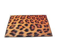 FUOYLOO Cojín de Suelo Antideslizante Diseño de Piel de Animales, Material Poliéster, Tacto Cómodo, Adecuado para Decorar Dormitorio o Sala de Estar