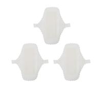 FUOYLOO Compresas Menstruales Reutilizables de Algodón Lavables, 3 Piezas Capa y Bordes, Toallas Sanitarias Transpirables para Mujer, de Bragas para Menstruación y Postparto