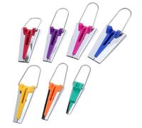 FUOYLOO Creador de Sesgos y Herramienta de Acolchado de Bricolaje 7 Piezas para Confeccionar Prendas y Ribetes de Telas