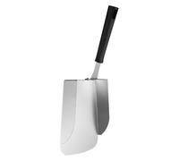FUOYLOO Espátula de Acero Inoxidable 15,16 Pulgadas para Plancha de Cocina Mango Cómodo, Utensilio Práctico para Transferir Bocadillos y Snacks Hogar