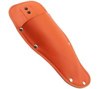 FUOYLOO Funda para Tijeras de Podar de Cuero Marrón Resistente, Porta Tijeras de Jardinería Soporte para Cinturón, Estuche Protector Compacto para Herramientas de Poda