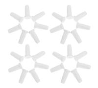 FUOYLOO Fundas de Plástico para Patas de Cuna y Muebles, Prácticos para Reemplazar Ruedas, Paquete de 40 Piezas para Proteger Suelos y Muebles