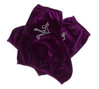 FUOYLOO Fundas para Patines de Hielo Ajustables de Poliéster, Cubiertas Resistentes para Botas de Hockey y Patinaje Artístico, Unisex para y Adultos en Entrenamientos 7.87X5.90