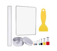 FUOYLOO Kit de Herramientas de Arcilla, Juego de 11 Piezas de Plástico Fácil de Limpiar y Ecológico, Adecuado para Aulas de Aprendizaje Temprano y Manualidades