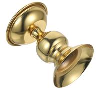 FUOYLOO Lámpara de Aceite Decorativa de Aleación Dorada, Fácil de Usar Buena Transmisión de Luz, Estilo Retro Elegante para Sala de Estar y Dormitorio