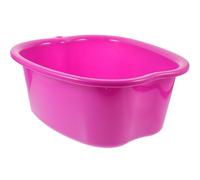 FUOYLOO Lavabo para Baño de Pies Función de Masaje, Cubo para Pedicura en Diseño Morado, 1 Unidad, Apto para Relajación en Spa y Hogar