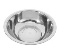 FUOYLOO Lavabo para Remojar Pies de Acero Inoxidable, 29 Cm, Cuenco Profundo Multifuncional para Baño y Lavandería, Palangana Portátil Resistente para Spa de Pies y Cuidado Personal