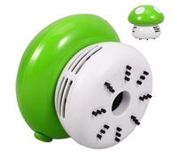 FUOYLOO Mini Aspiradora de Escritorio en Forma de Hongo, Portátil y Silenciosa Material Abs para Limpieza en Mostradores y Cocina