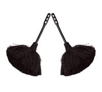 FUOYLOO Plumero Estático Hogar y Coche, 2 Unidades Pequeñas de Polvo, Color Café, Herramienta de Limpieza de Interiores y Muebles, Plumero Atrapapolvo para Oficina y Uso Doméstico