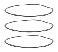 FUOYLOO Protectores de Suelo para Taburetes de Bar 3 Piezas, Anillos de Goma Antideslizantes para Base Redonda de 41.5 Cm, Junta de Goma Resistente y Silenciosa para Patas de