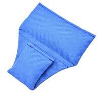 FUOYLOO Puff de Árbitro de Fútbol de Nylon Azul Gran Capacidad y Diseño Multifuncional para Competiciones Deportivas y Partidos de Fútbol