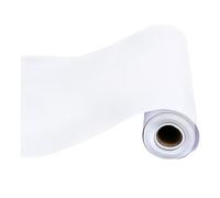 FUOYLOO Rollo de Papel de Dibujo Blanco, Papel de Pulpa Resistente y Fácil de Usar, Adecuado para Pintar y Escribir Números y Letras al Aire Libre