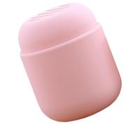 FUOYLOO Soporte para Esponjas de Maquillaje de Silicona Rosa Estuche Portátil Ventilación para Secado Rápido Bandeja Antidespolvante Reutilizable Adecuado para Viaje