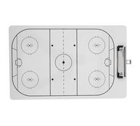 FUOYLOO Tablero de Estrategias Borrable en Seco para Entrenadores de Hockey, Pizarra Ligera y Portátil Superficie de Escritura Repetible, Adecuada para Entrenamientos de Equipos