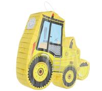 FUOYLOO Temática de Construcción de Papel Excavadora y Accesorio de Juego Divertido para Cinco de Mayo para Fiesta de Cumpleaños