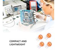 FUOYLOO Terminal de Crimpeado Uy 200 Piezas, Conector para Cable Ethernet y Teléfono, Empalme a Tope Gel Sellante para Conexión Rápida y Segura en Cableado Industrial