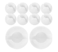 FUOYLOO Topes Cuentas para Persianas Enrollables, 24 Piezas, Mini Topes de Cadena de Cuentas Transparentes, Accesorios de Persianas para Salón y Oficina, Fácil Montaje