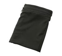 FUOYLOO y Material de Spandex Negro para Teléfono Móvil Diseño Ajustable Funda Deportiva Pequeña Orificios para Auriculares Adecuado para Correr y en Bicicleta