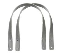 FUPOHUA Asas para Monedero 2 uds. Asas de PU para Bolsos de Mujer Desmontables para Bolsos Correa para Bolso de Hombro DIY con Remaches Plateados Asas para Bolso de Mano