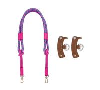 FUPOHUA Correa de Cadena para Bolso Correa para Bolso Longchamp Mini Correa Trenzada Cuerda Perforada Correa de Hombro de 78 cm Cadena para Bolso