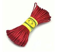 FUPOHUA Hilo Trenzado de macramé de Seda con Nudo Chino, de Nailon y Cola de Rata Negra, 20 m y 2,5 mm