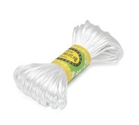 FUPOHUA Hilo Trenzado de macramé de Seda con Nudo Chino, de Nailon y Cola de Rata Negra, 20 m y 2,5 mm