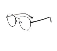 FUQINQINGOZ Gafas de Lectura de visión Clara, Ligeras, antiluz Azul, lectores de computadora, Gafas de Espejo de luz Plana de Gran tamaño (Color : C1, Size : +300)